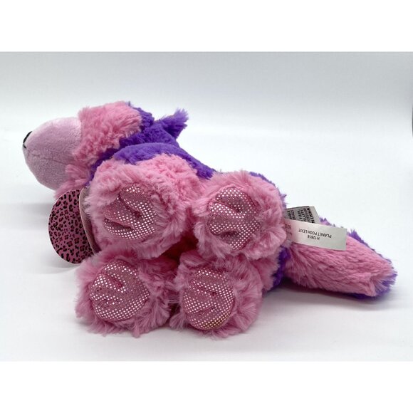 Ganz Planet Posh Lexie Husky dog 8" plush Pink Purple w Tag - Picture 8 of 8